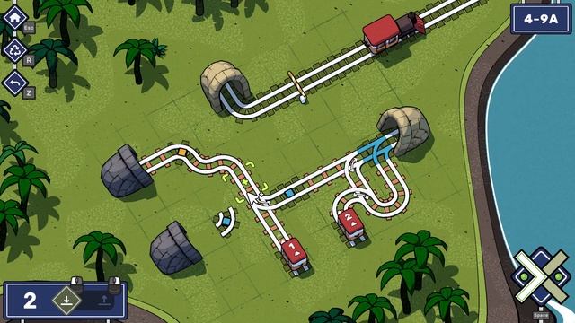 Railbound 4-9A Walkthrough смотреть онлайн