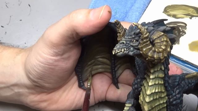 Painting the Dank Black Dragon - Swamp Themed Black Dragon Tutorial смотреть онлайн