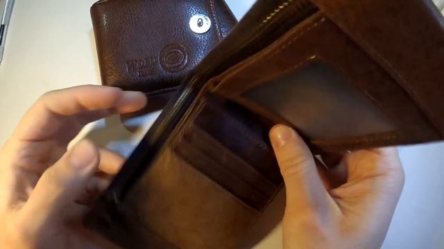 Классные кожаные - "Кошелек" и "Сумка на пояс" с Aliexpress. смотреть онлайн