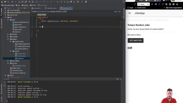 Dev. Environment | Ionic Theming using Mixins смотреть онлайн