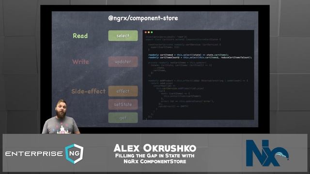 Filling the Gap in State with NgRx ComponentStore | Alex Okrushko | EnterpriseNG 2020 #ngconf смотреть онлайн