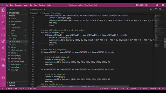 PyGame Tutorial For Beginners - Create A Tic Tac Toe GUI Game Using Python Pygame смотреть онлайн