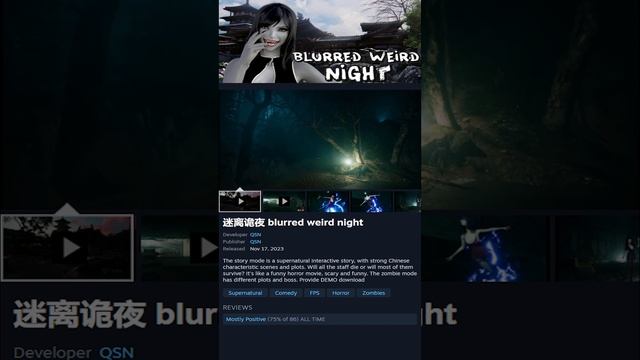 blurred weird night New or Trending Game смотреть онлайн