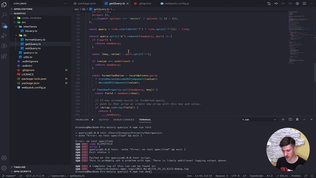 Как СОЗДАТЬ npm ПАКЕТ с WEBPACK, TYPESCRIPT, BABEL, ESLINT + AIRBNB и ТЕСТАМИ смотреть онлайн