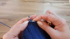 МК Мужская двойная шапка Бини по голове спицами. Пряжа Ализе Ланаголд Классик.