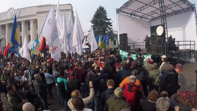 Майдан 3. Порошенко притаился. Печеньки подвезли. Четверг 19 октября. смотреть онлайн
