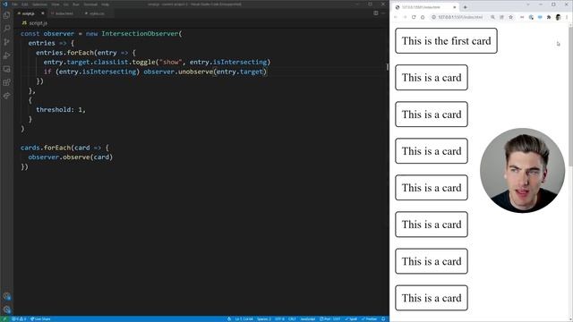 Learn Intersection Observer In 15 Minutes смотреть онлайн