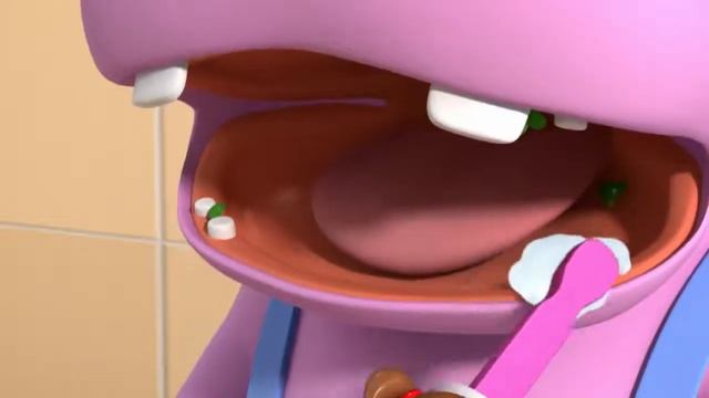 Учимся чистить зубы Консуни песенка 8 Learns to Brush Kids Cartoon - Гундарева Е.П. смотреть онлайн