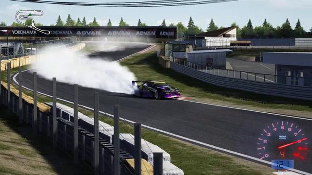 Full Lap 1 Drift Attempt At Tsukuba Circuit Short In TOYOTA JZX100 Mark-II - Assetto Corsa смотреть онлайн