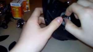 Установка внештатной мощной лампы на скутер. (ч.1)