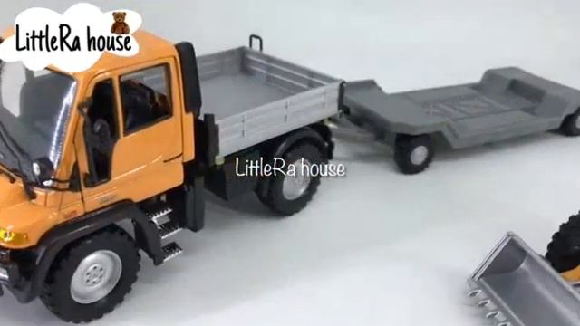 Diecast Mercedes Benz Unimog U400 1 32 Diecast Truk Besar & Traktor High Quality смотреть онлайн