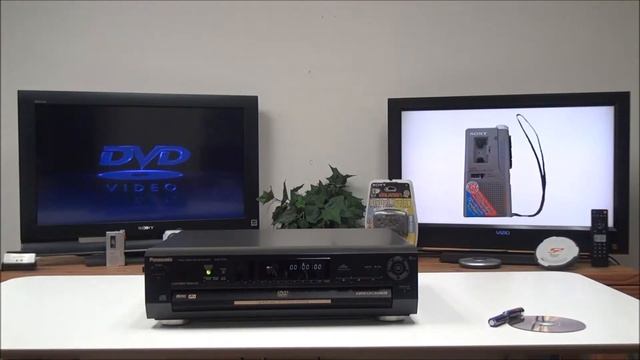 PANASONIC 5-DISC DVD / CD PLAYER (DVD-CV51) PRODUCT DEMONSTRATION HOW TO USE EXCHANGE SYSTEM смотреть онлайн