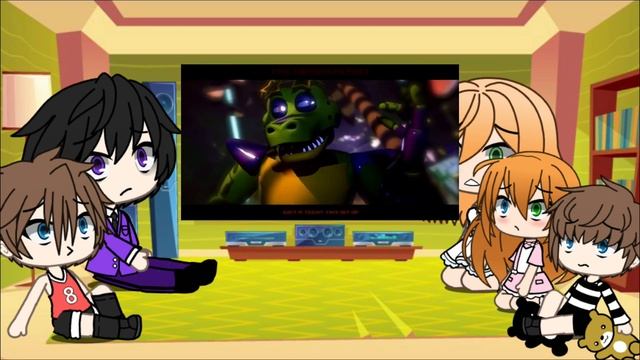 Past Aftons React To “Security Breached” // Fnaf // Aftons //Ep.6 смотреть онлайн