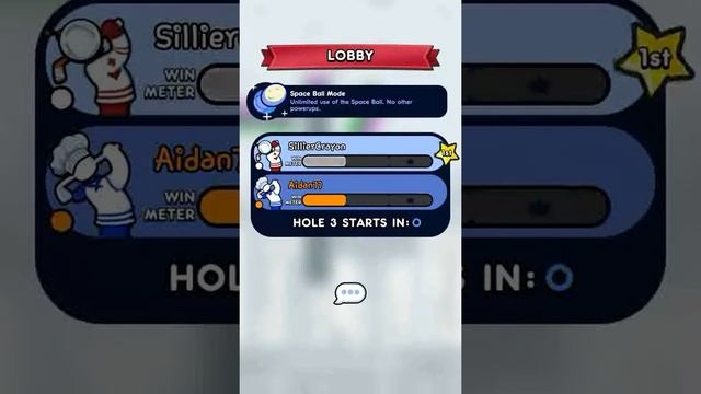 Game 1 of *NEW* Space ball 1v1 challenge | Golf Blitz | смотреть онлайн