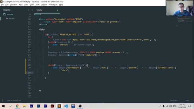 PHP #26 : Tester Si Un Elément Existe Ou Non Dans La Base De Données - الدارجة المغربية смотреть онлайн