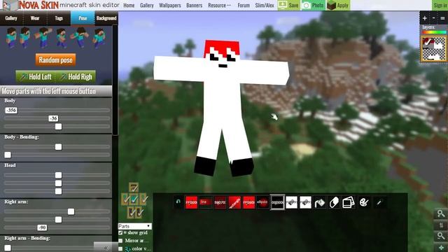 【PC版マイクラ】スキンの作り方&変え方【赤髪のとも】 смотреть онлайн