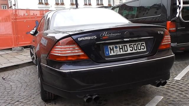 Brabus T12 (Mercedes CL 600) - Sound & Walkaround