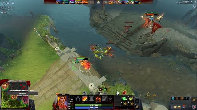 Играю в доту на геймпаде патч 7.32b буст аккаунта страж 2 - дивайн