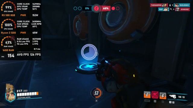 RX 580 8GB + Ryzen 3 1200 - Test in 10 Games (Tested in Late 2023) смотреть онлайн