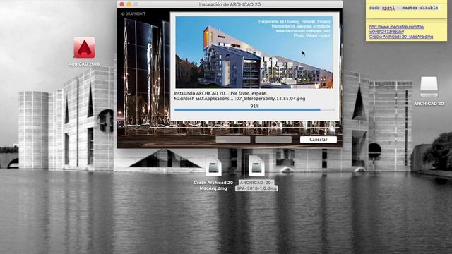 Archicad 20 en Mac OS Sierra смотреть онлайн