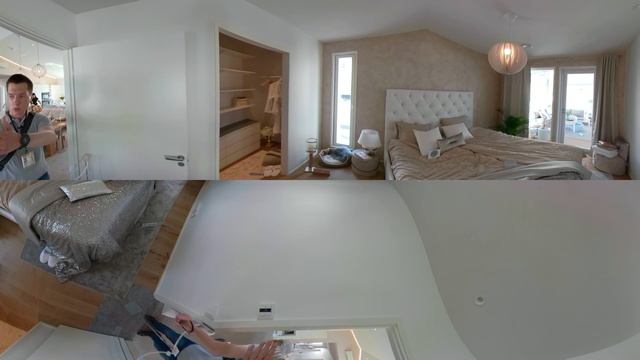 Одноэтажный скандинавский дом 155,5 м2 в Финляндии | Обзор 360° |  Asuntomessut 2018 #3