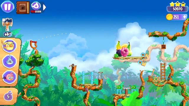 Прохождение игры Angry Birds Stella часть 4 смотреть онлайн