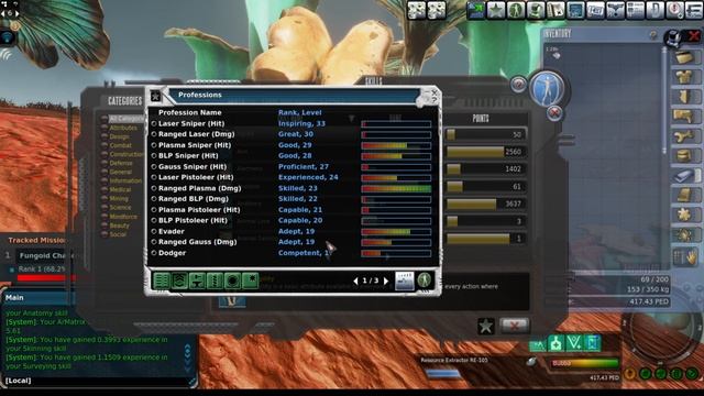 Entropia Universe Hunting Fungoids for fun and profit! смотреть онлайн