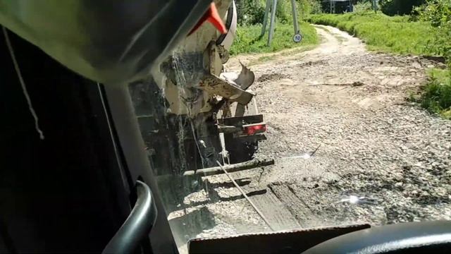 Работа на миксере. Рейс к частнику. Трос и лопата лучшие друзья миксериста смотреть онлайн