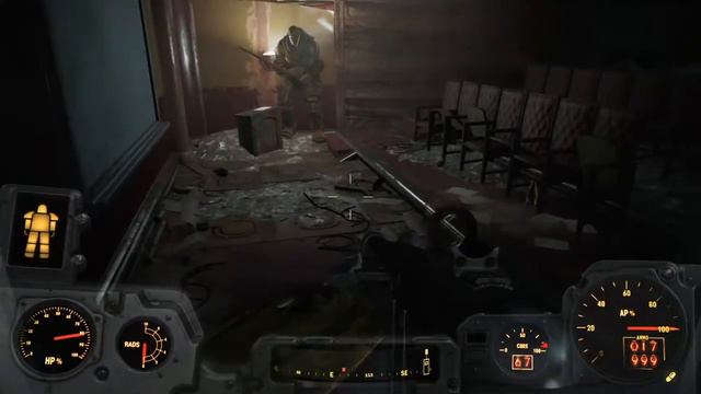Fallout 4 - Horse Power Armor is a thing смотреть онлайн