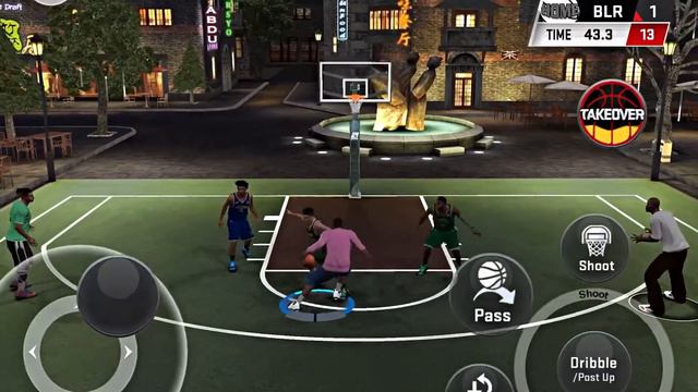 Lebron James at the nba 2K20 mobile Park смотреть онлайн