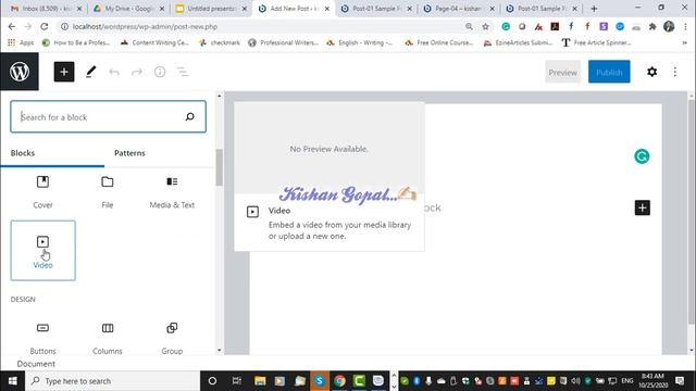 WordPress Workshop Class Pages, menus, Posts and Gmass смотреть онлайн
