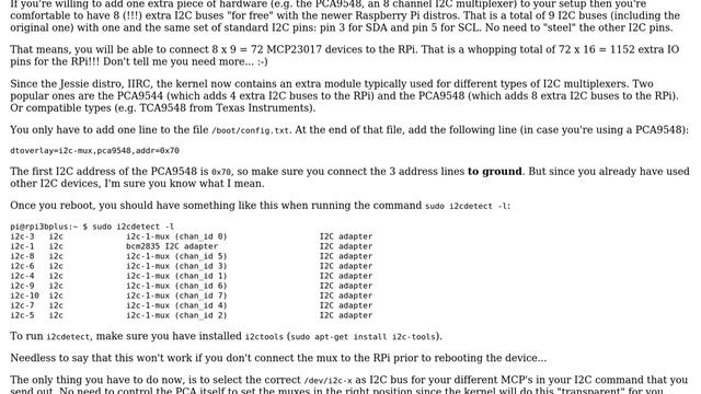 Raspberry Pi: Addressing multi i2c busses in programs (2 Solutions!!) смотреть онлайн