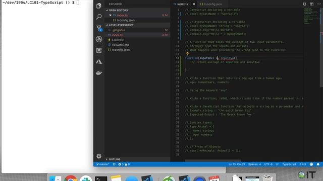 LC101 TypeScript смотреть онлайн