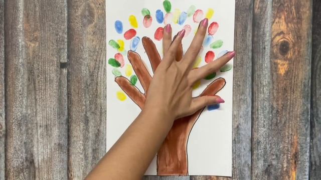 easy finger painting ideas for beginners|finger painting art|tree painting|thumb painting|hand prin смотреть онлайн