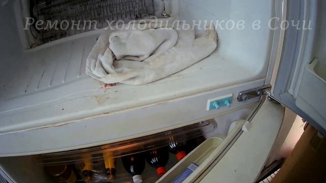 Ремонт холодильника Daewoo FR-4506N, не холодит нижняя камера. смотреть онлайн