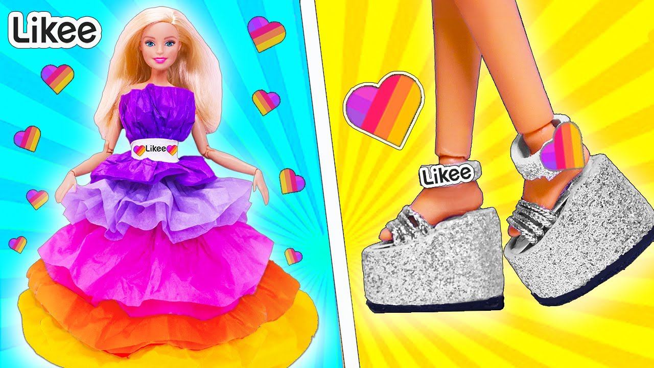 12 ЛАЙФХАКОВ в стиле LIKEE для куклы ЛОЛ и Барби! Идеи для Школы LIFE HACKS смотреть онлайн