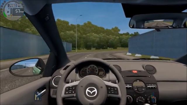 Mazda 2 City Car Driving 159 Logitech G27 Fast смотреть онлайн