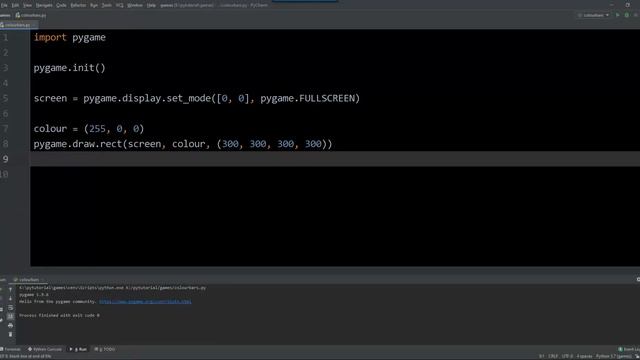 Python Games - Pygame Introduction смотреть онлайн