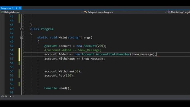 6.3 События C# смотреть онлайн