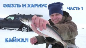 ЛОВЛЯ ОМУЛЯ И ХАРИУС НА БАЙКАЛЕ , СНАСТИ НА ОМУЛЯ .ЧАСТЬ 1