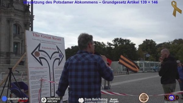 Das Sieben Punkte Programm der NOD- Deutschland zur Herstellung des Völkerrechts am Tag der Einheit