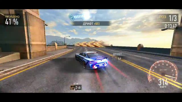Прохождение события на BMW CSL 3.0 Hommage R в NFS NL (3.3) смотреть онлайн