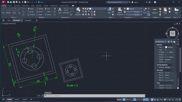 AutoCAD Course 2024 Rotate And Scale Essential Training смотреть онлайн