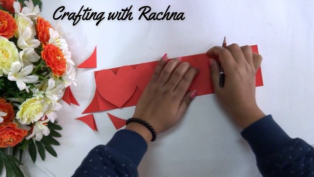 Heart Accordion Card/Heart Accordion Card for Scrapbook/Valentine Day Special Heart Accordion Card смотреть онлайн