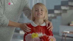 Реклама стиральной машины LG с функцией пара True Steam