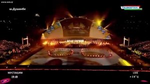 Ракси Эмомали Рахмон дар концерти Наврузи 2018