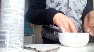 Делаем слайм без загустителя||Из клея, воды и пены для бритья👍