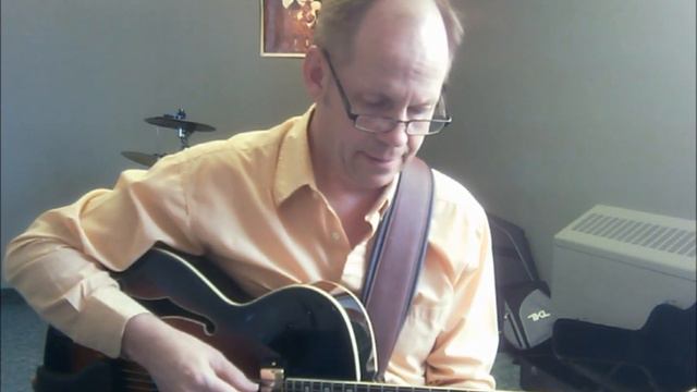 Robert Burton Winnipeg - Darn That Dream - Ibanez Expressionist 7 String Arch Top смотреть онлайн
