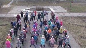 утренний Флешмоб хорошее настроение