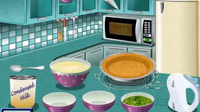 HOW TO PLAY SARA'S COOKING CLASS KEY LİME VIDEO GAME смотреть онлайн